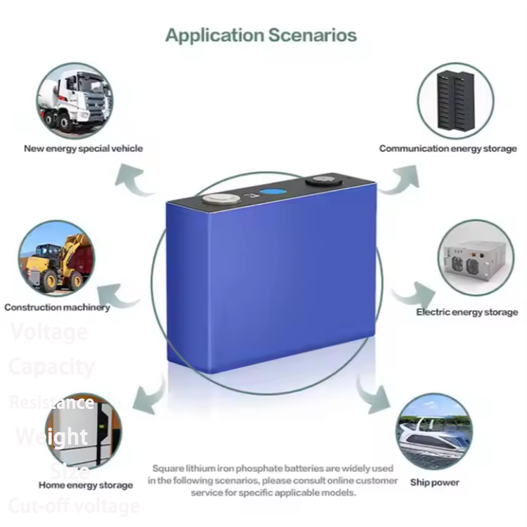 A+ Grade 3.2V 104Ah Household Energy Storage Prismatic Lithium-ion Battery Lifepo4 Battery