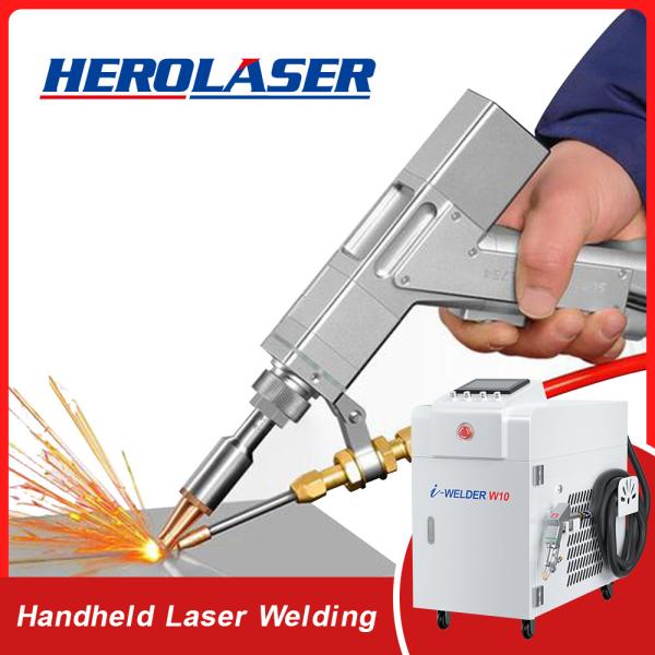 Mini Portable Purple Horn 4mm Laser Welding Machine For Metal SS