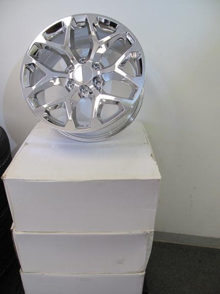 26 4 GMC Chevrolet Factory Replica Chrome Wheels Rims 5668