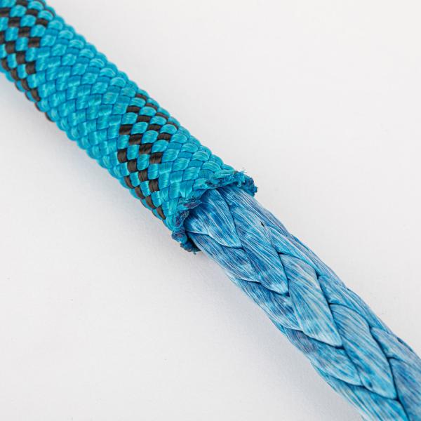 White 12mm YLY Yacht Sailing Braided Polyester UHMWPE Rope for Nautical Applications