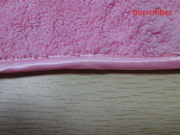 limpeza colorida cor-de-rosa do banheiro da mão de toalhas de cozinha de Microfiber dos desenhos animados de 30 * de 44cm