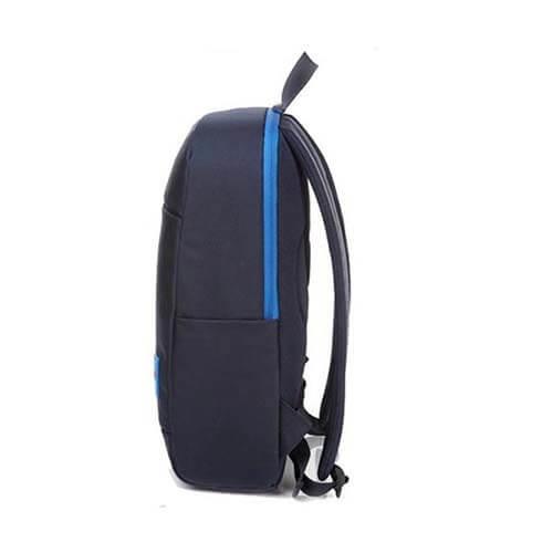 Lightweight Custom Logo Backpacks , Black Plain Laptop Backpack Bags For Men