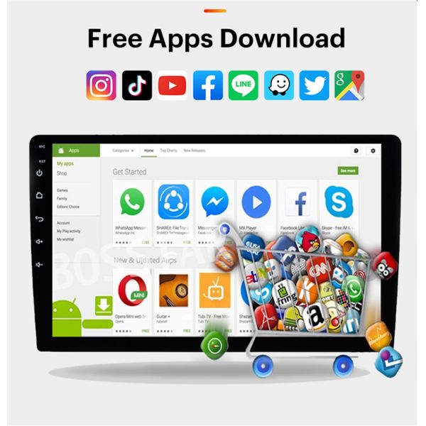 Boîte sans fil de multimédia de Carplay d'adaptateur d'OS CarPlay pour VW Ford Benz Audi