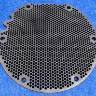 Bloque de grafito de carbono de alta densidad 125 MPa para el crecimiento del silicio en semiconductores
