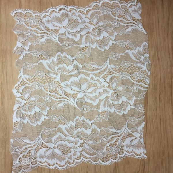 30cm wide 2017 New Fashion Lace Border/ underwear cotton lace edge in Ivory Color