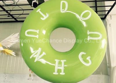 Hand Carved Shop Display Christmas Decorations Promotional Big Size Fiberglass Donuts