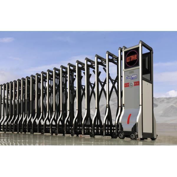 Metal Aluminium Automatic Folding Gate of Wireless Remote Control , 433MHz
