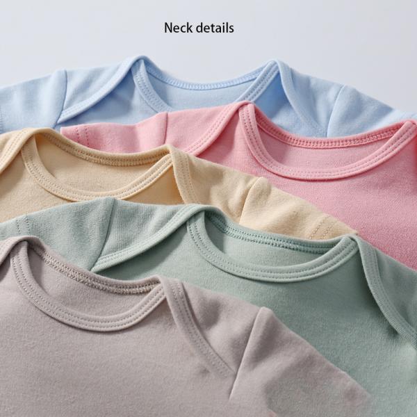 Newborn baby romper clothes organic cotton rompers jumpsuit baby wear toddler clothing