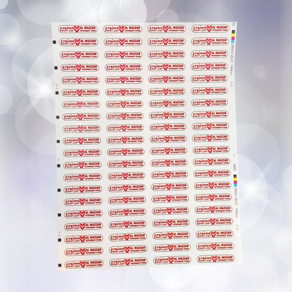 Custom Waterproof Vinyl PVC Label Sticker Transparent Clear Label Logo