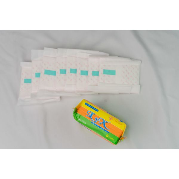 Disposable Pads Cotton Menstrual 8 Hours ISO9001 Eco Friendly Disposable Sanitary Pads