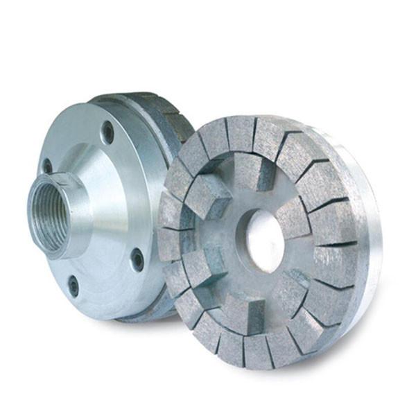 125mm Resin Frankfurt Diamond Grinding Block No120 Grit Cup Diamond Wheel