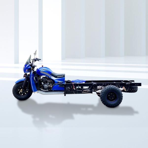 300cc Water Cooled Petrol Three Wheels Cargo Tricycle with Customized Body Frame