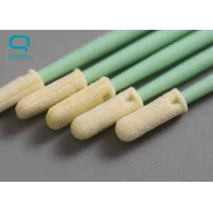 Cotonetes seguros do ESD das micro peças mecânicas, cotonetes estéreis da espuma com ponta espiral