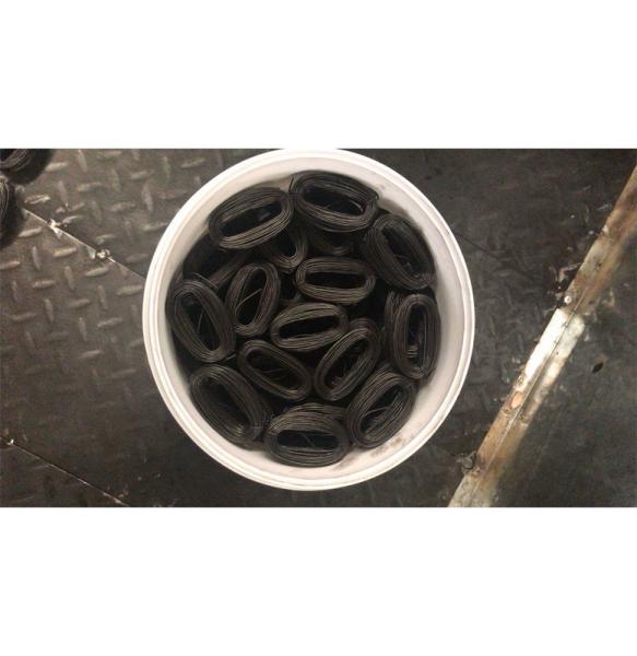 Hand Wires Diameter 1.2mm-1.4mm Soft Black Annealed Bucket Tie Wire