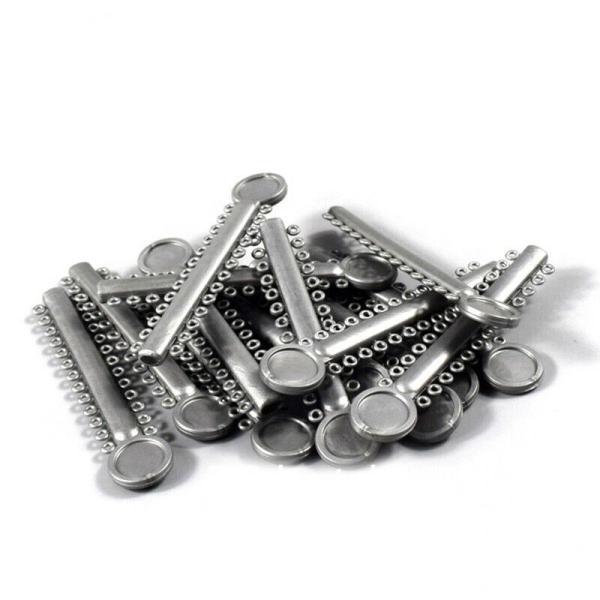 Multi Color Orthodontic Ligature Ties Elastic O Rings For Dental Treatment