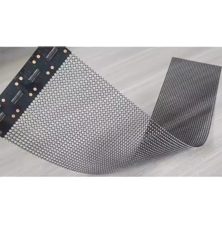 P50 Flexible LED Mesh Screen Drone Display Ultra Lightweight 0.8kg IP68 Outdoor Shows Concert Stage Commercial