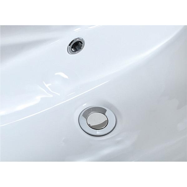 Bathroom Full Pedestal Wash Basin Free Standing Single Hole Multiple Size