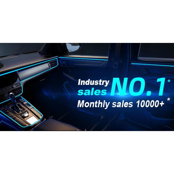 5M EL Автомобильный холодный свет Линия RGB Неон Внутренняя атмосфера Свет