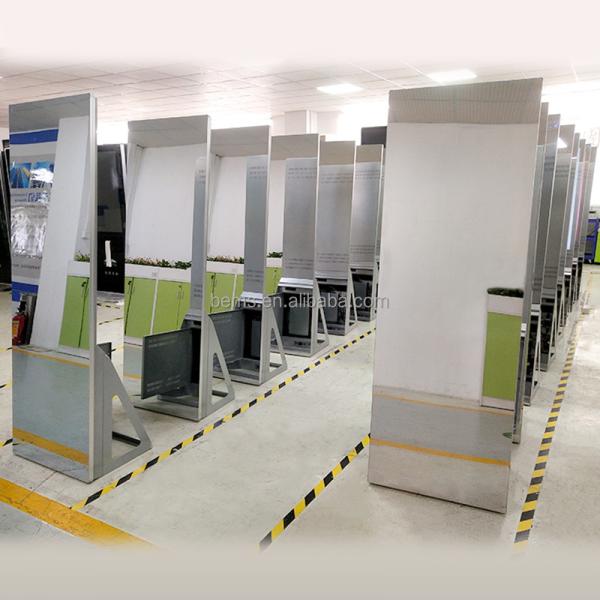55 Inch Magic Mirror Touch Screen Digital Signage Totem Kiosk For Advertising