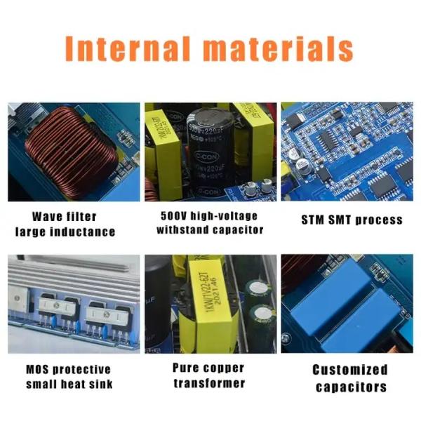 2000W  MPPT Hybrid Solar Inverter 2Kw Dc To Ac Off Pure Sine Wave Power Inverter 2Kva Inverter Pure Sine Wave 12V 24V