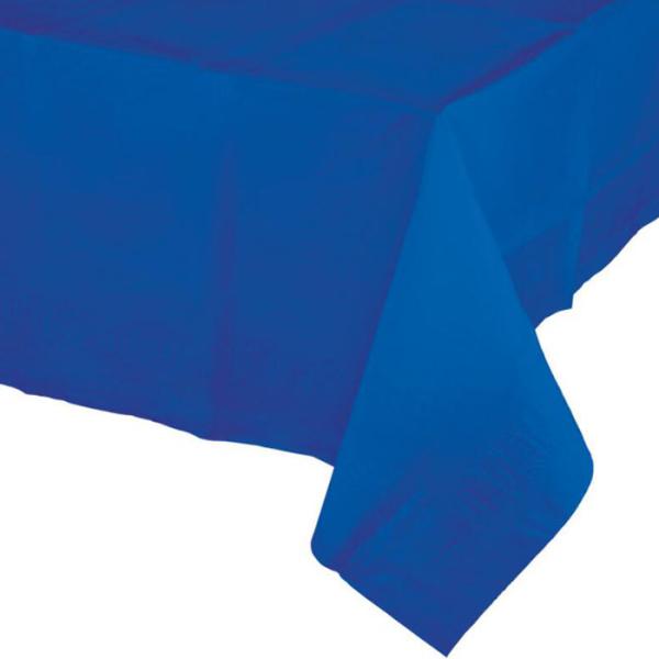 Polythene Backing Luxury Paper Tablecloths , OEM 2.41*1.37m Paper Table Cover Roll