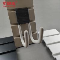 10 Years Warranty PVC Slatwall Panels PVC Garage Wall Organization Excellent Moisture Resistance
