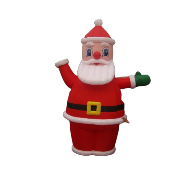 2023 Giant Cartoon Christmas Outdoor Inflatable Santa Claus For Outdoor Decoration
