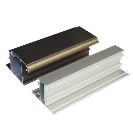 0.8mm-2.0mm Thickness Aluminum Extrusion for Doors and Frame System Meet GB Standard
