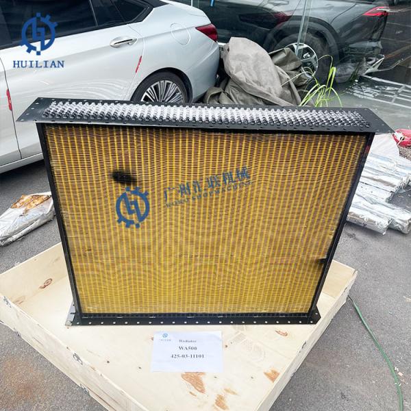 Pièces de pelle KOMATSU WA500 425-03-11101 WA500 WA500-7 Radiateur 425-03-42210 425-03-42220 Radiateur pour accessoires de pelle