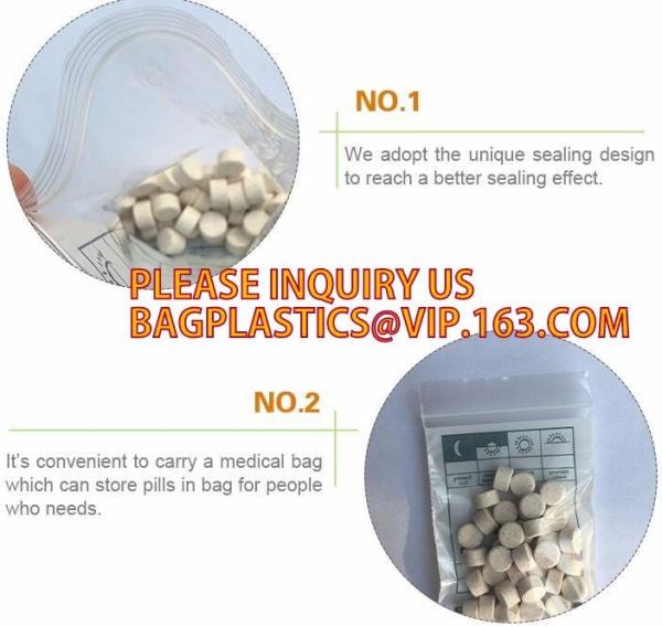 Double zip seal packaging bag, Double sealed food storage custom printed plastic zip lock bag, Moisture Proof plastic go