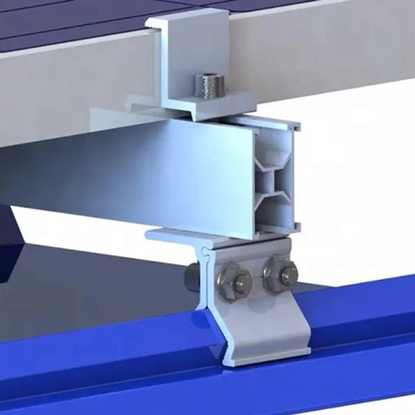 Adjustable Solar Panel End Clamp Anticorrosive PV Panel Clamps