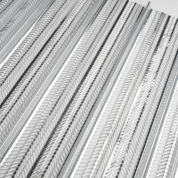 3/8 Inch High Rib Lath Galvanized Steel Self Furring Stucco Reinforcing Mesh
