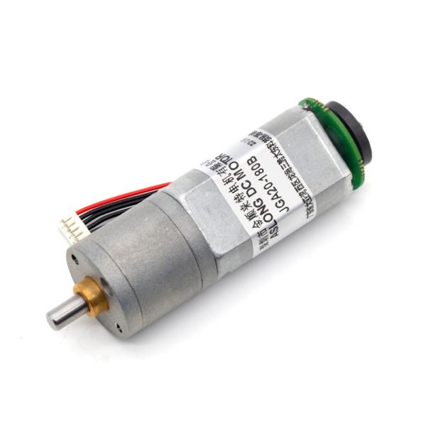  Small Encoder Dc Gear Motor JGA20-180B 12V 258RPM 1:31 Micro Motors Encoder Dc Motor Brush