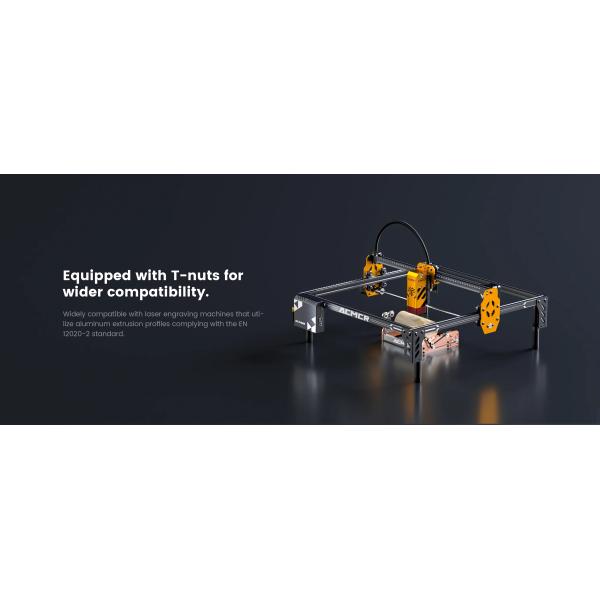 Metal Heightening Laser Engraver Riser Black Color For ACMER Laser Engraving Machine