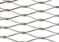 Maillage de corde en acier inoxydable à ferrule flexible pour la sécurité du zoo