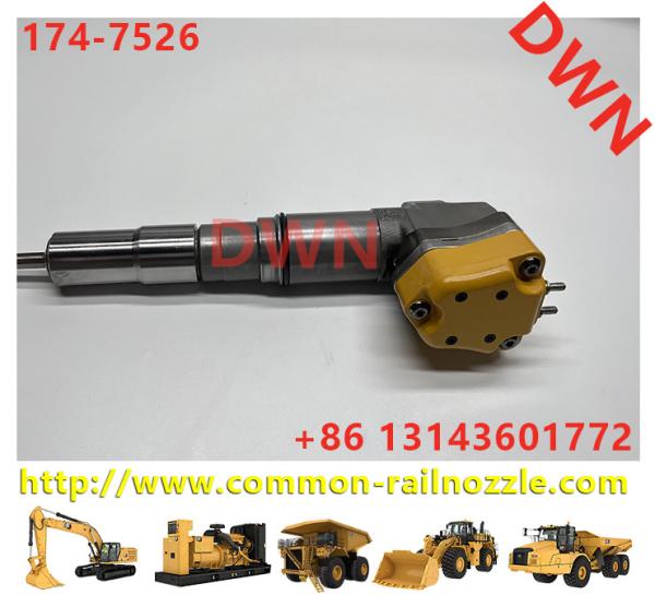 Machine à creuser 3412E moteur injecteur de carburant diesel 174-7526 1747526 pour C-A-T