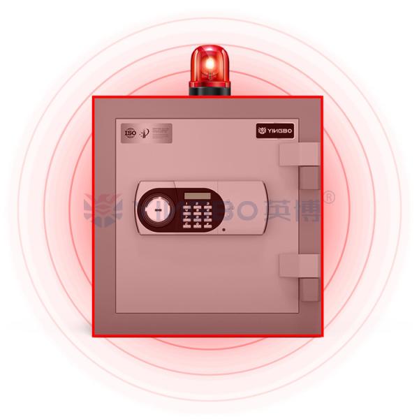 Security Dual Alarm Fireproof Safe Box With Classic Intelligent Panel Design YB/FH-42
