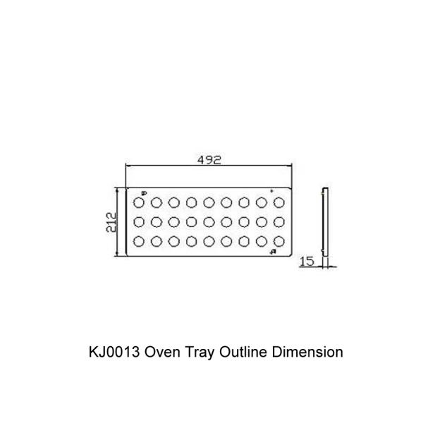 Обслуживайте рамку подгонянное 215*510*412мм вагонетки еды самолета кабины тормозя