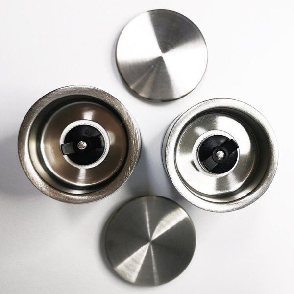 2 in 1 plastic jar 258g 80ml stainless steel pepper mill