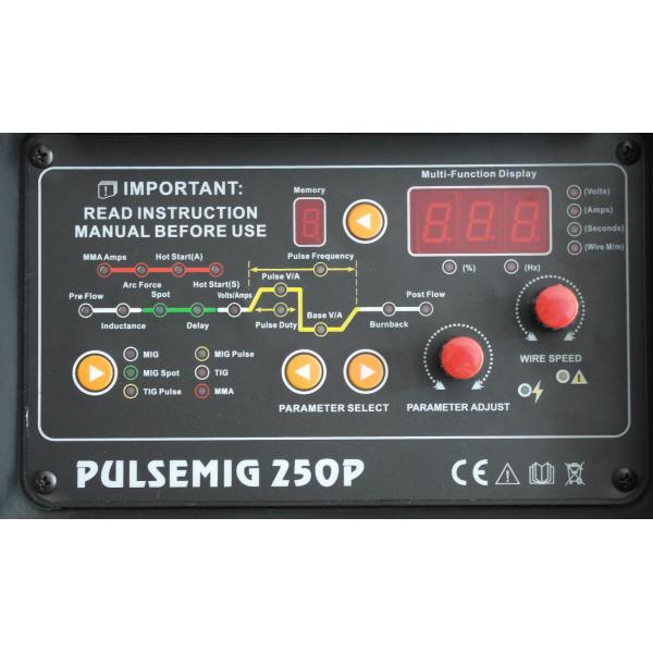 Multifunctional DC MMA Pules TIG And Double Pulse Mig 250A Aluminum Mig Welding Machine Mig Welder