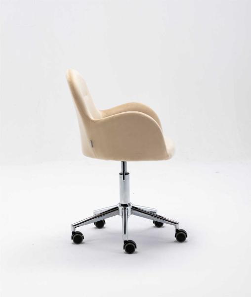 8.6KGS Beige Swivel Chair / Tomile Office Occasional Chairs