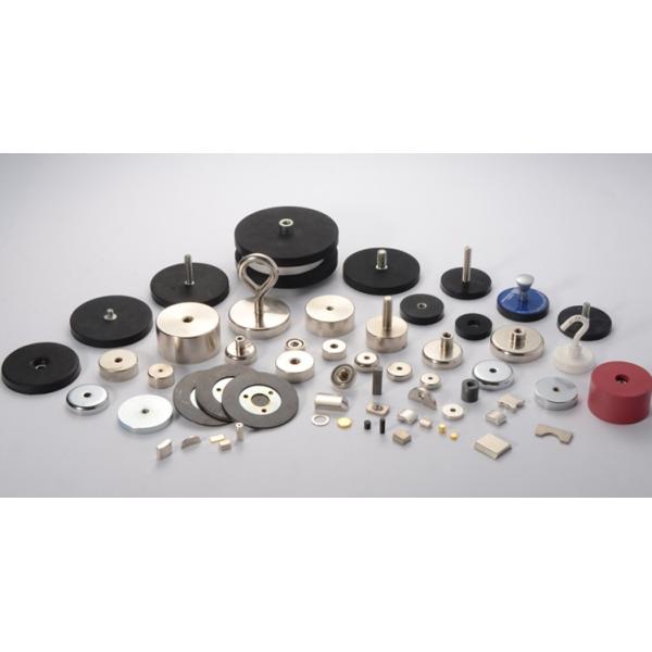 Magnet au néodyme à haute tolérance POTN08-75 550 lbs Fort avec trou de vis pour la pêche