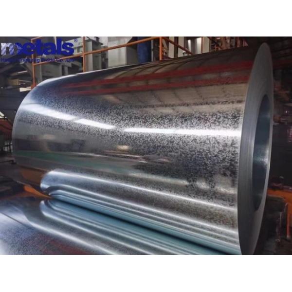 Bobina galvanizada por inmersión en caliente con recubrimiento de zinc de 0,12–4,0 mm de espesor Z40–Z275 para construcción de techos