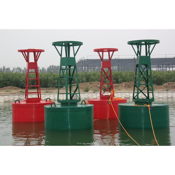 35kg/Cub Inside PU Customized Steel Navigation Buoy with Solar Light and Customization