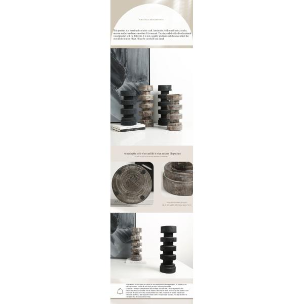 Customized Sizes Marble Candle Holder for Modern Silver Pillar Stand Home Wedding Party