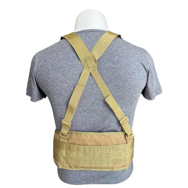 Cuerpo cruzado ajustable Molle Arnés de pecho chaleco cinturón de cinturón OEM / ODM aceptable