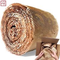 Papel do favo de mel da folha de 40CM*30M Moisture Proof Wrap para a embalagem do presente