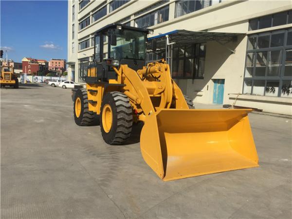 Planetary Transmission Compact Wheel Loader , Electric Front End Loader 3.5 Ton