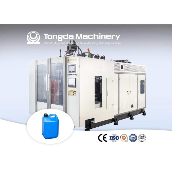 Extrusion Two station Full Automatic Blow Moulding Machine For Plastic Bottle 12L