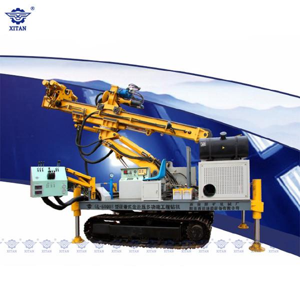 PneumaticDTH hidráulico Jet Grouting Drilling Rig da profundidade de GL-6000S 200M